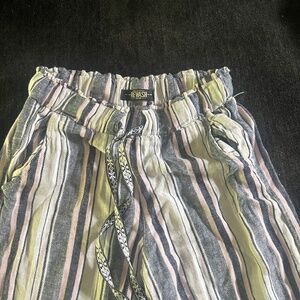 Re wash Linen Pants size M